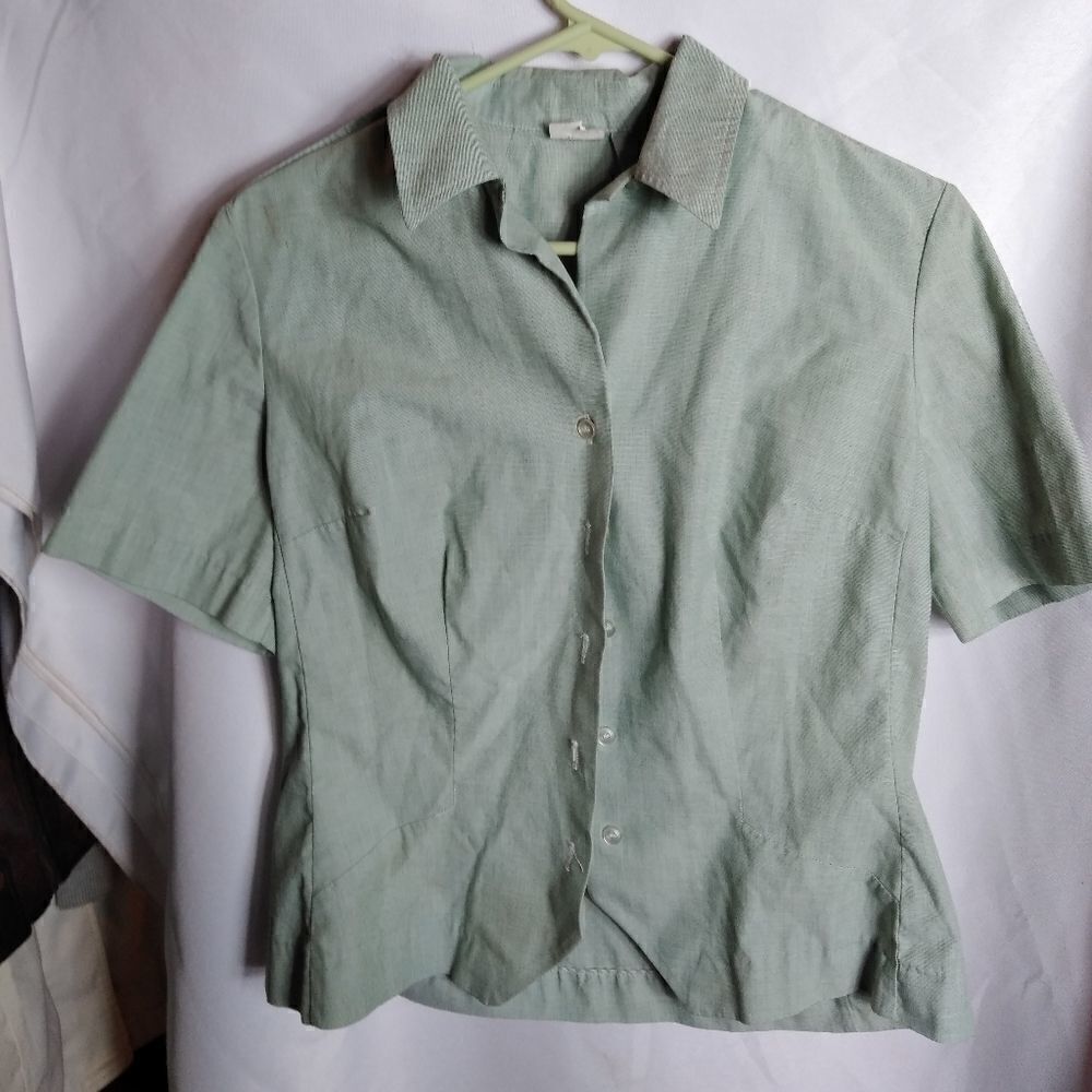 Military type dress shirt 
